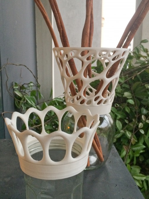 Vases Impressions 3D et Pot de confiture